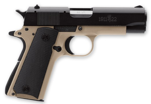 BRN 1911-22 CPT 22LR 35/8" DSRT TAN - for sale