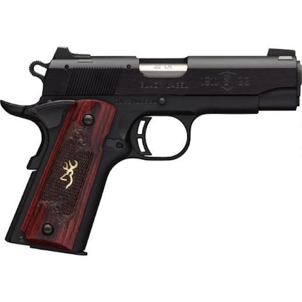 BRN BL MED 1911-22LR 35/8" ROSEWOOD - for sale