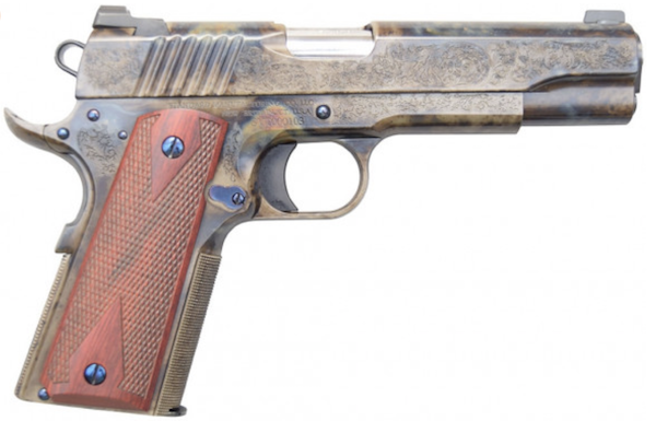 STD 1911 45ACP ENGRVD CASE COLORED - for sale