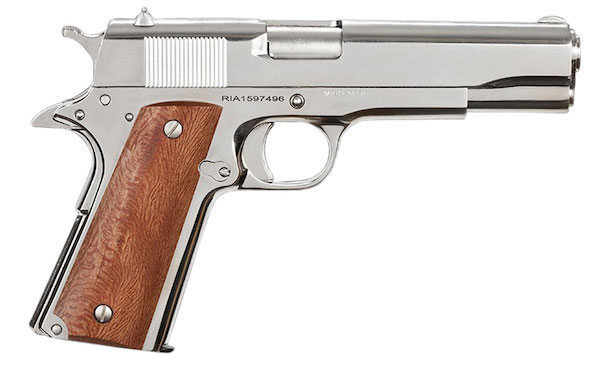 RI 1911GI STD FS 38SUP 9RD 5" NKL - for sale
