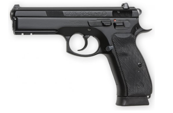 CZ 75 SP-01 9MM 18RD 4.6" BLK - for sale