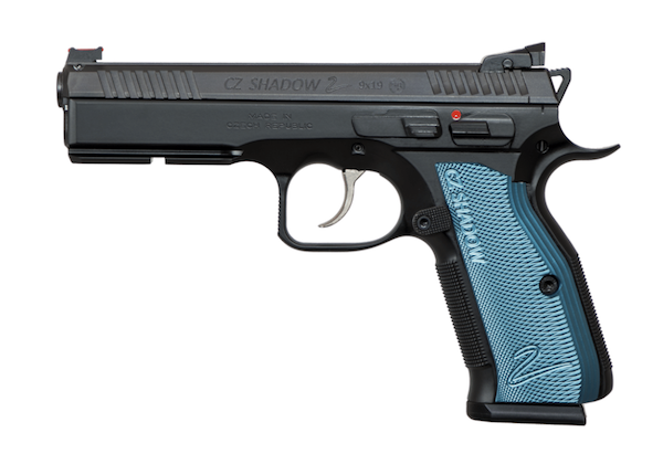 CZ SHADOW 2 9MM 3-17RD 4.9" BLK/BLU - for sale