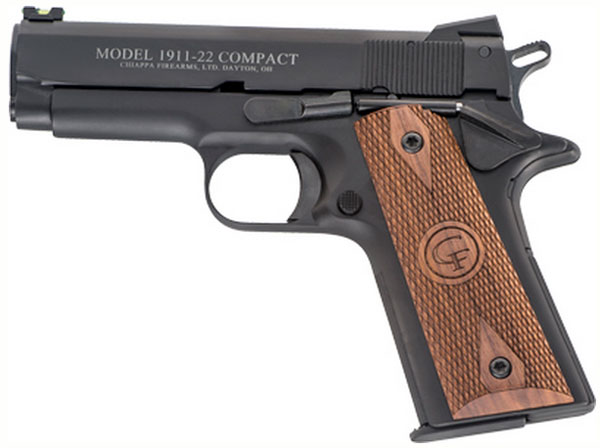 CHI 1911 22LR BLK/WOOD 4" 2-10RD - for sale