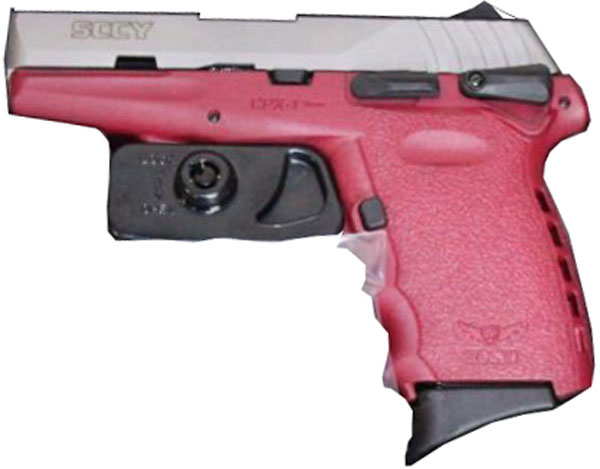SCCY 9MM POLY RED/SATIN DAO W/SAFET - for sale