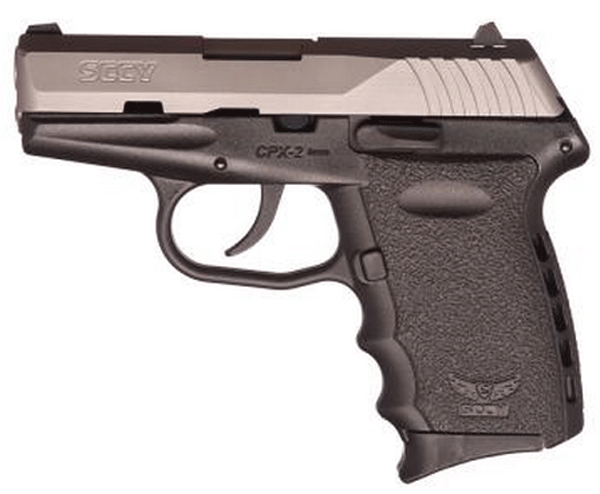 SCCY 9MM POLY BLK/SATIN DAO 2MAGS - for sale